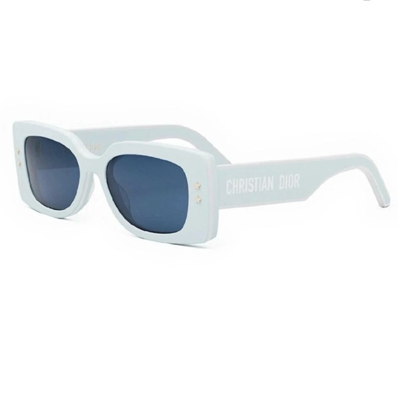Dior Blue and White Sunglasses